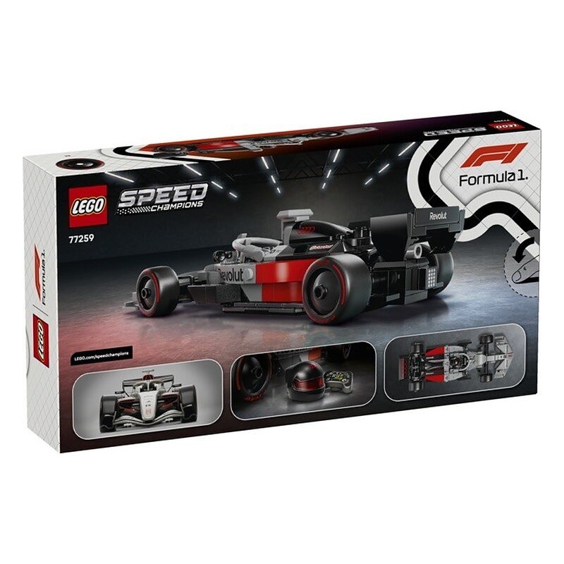 LEGO SPEED CHAMPIONS - COCHE DE CARRERAS AUDI REVOLUT F1® TEAM R26