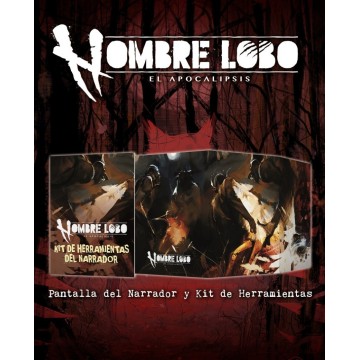 HOMBRE LOBO: EL APOCALIPSIS - PANTALLA DEL NARRADOR + KIT HERRAMIENTAS