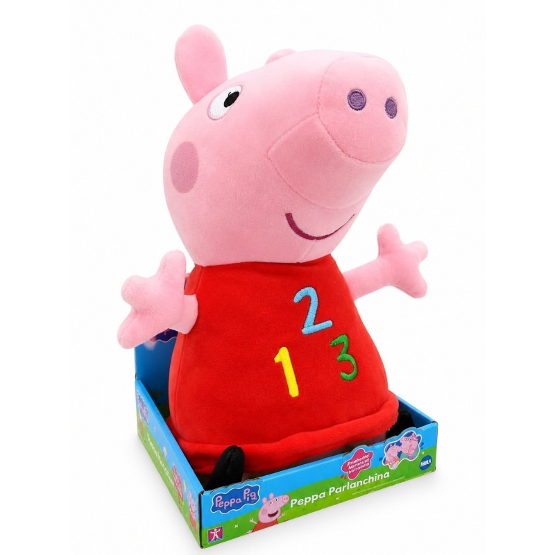 PELUCHE PEPPA PIG 1,2,3 PARLANCHINA