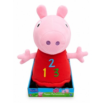 PELUCHE PEPPA PIG 1,2,3 PARLANCHINA