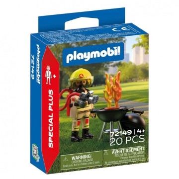 SPECIAL PLUS BOMBERO CON FOCO DE INCENDIO