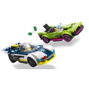 LEGO-60415 Coche de Policía y Potente Deportivo