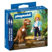 DUO PACK T-REX CON INVESTIGADORA