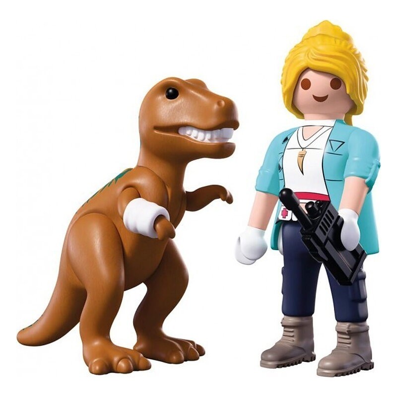 DUO PACK T-REX CON INVESTIGADORA