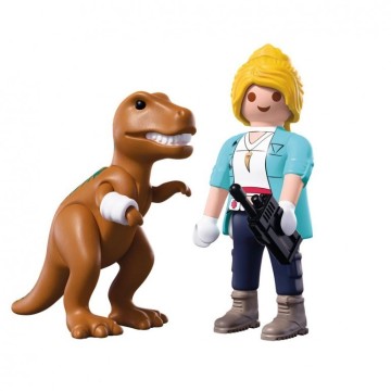 DUO PACK T-REX CON INVESTIGADORA