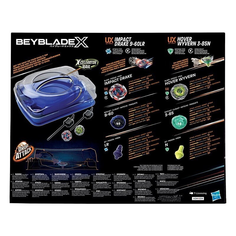 BEYBLADE X - SET DE BATALLA DROP