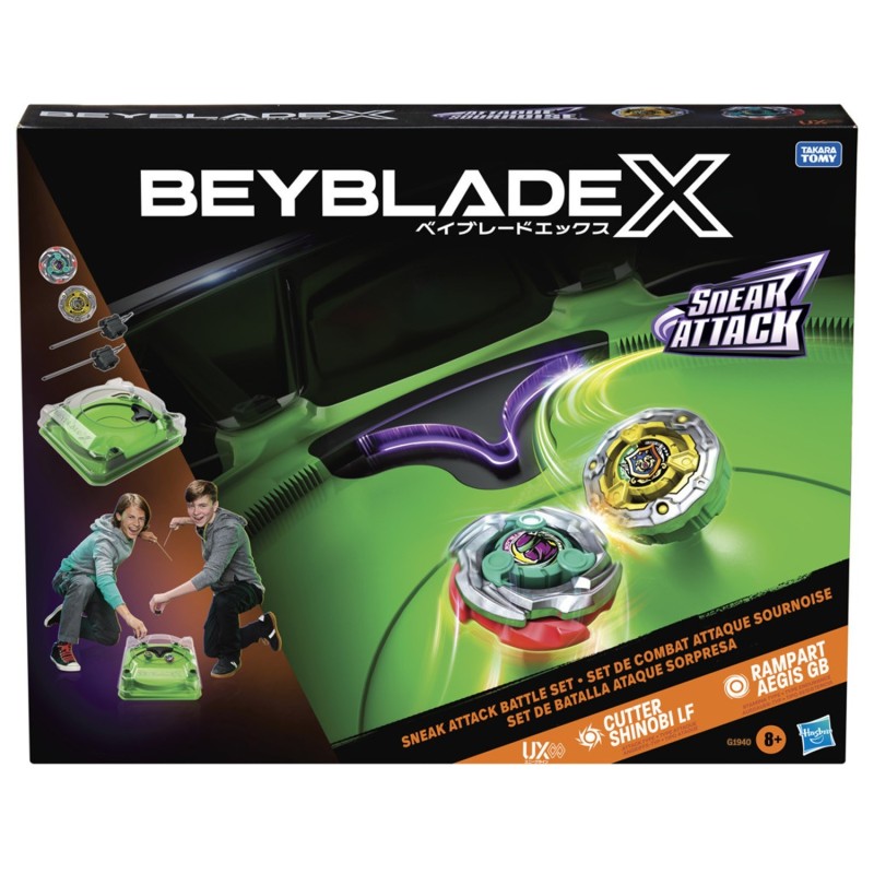 BEYBLADE X - SET DE BATALLA SNEAK ATTACK