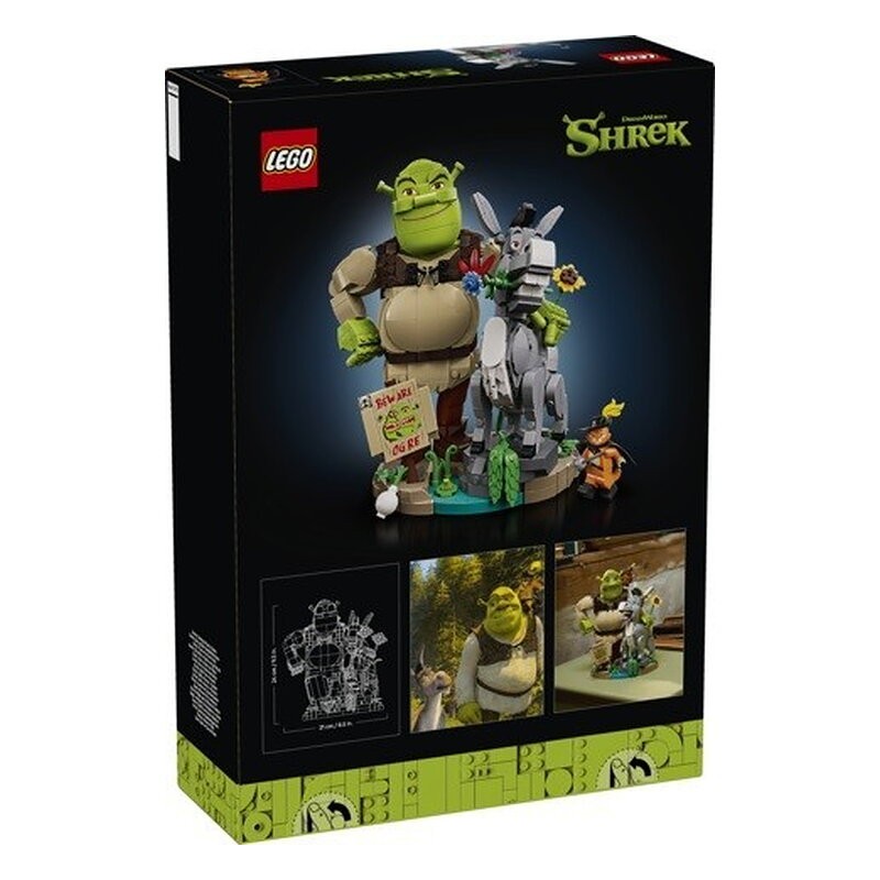 (PREPEDIDO) LEGO - SHERK, ASNO Y GATO CON BOTAS
