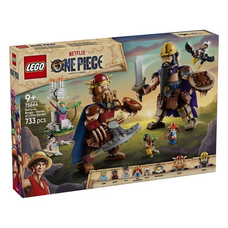 (PREPEDIDO) LEGO ONE PIECE - DORRY VS BROGY: GIGANTES THE LITTLE GARDEN