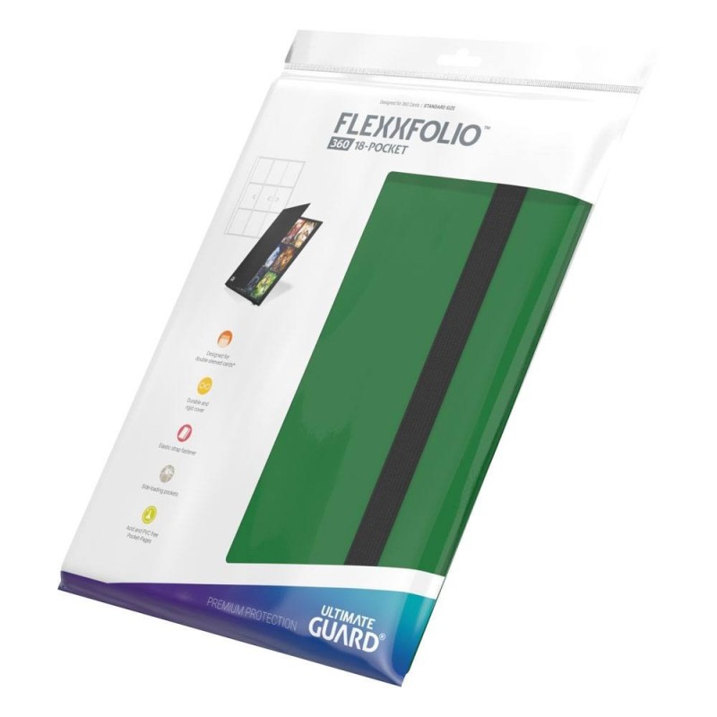 ALBUM FLEXXFOLIO 360 18-POCKET - VERDE