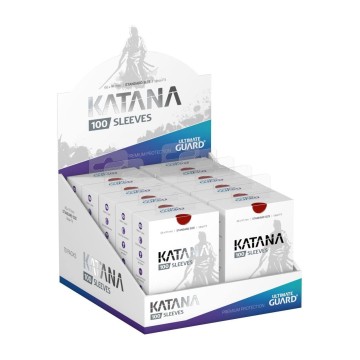 FUNDAS KATANA SLEEVES TAMAÑO STANDAR 100UD - ROJO
