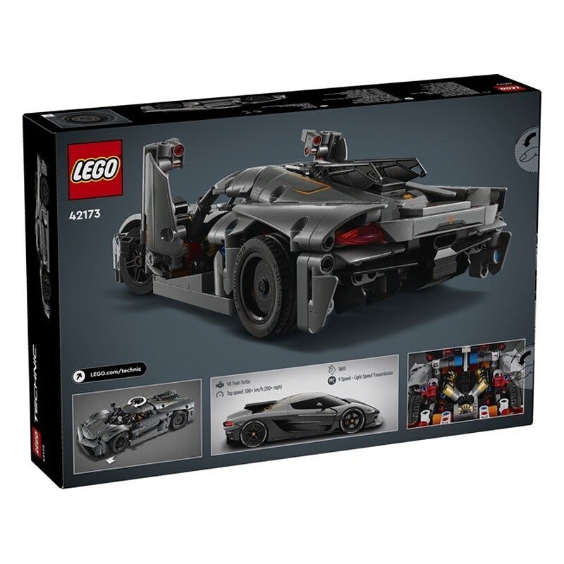 LEGO TECHNIC - HIPERCOCHE KOENIGSEGG JESKO ABSOLUT GRIS
