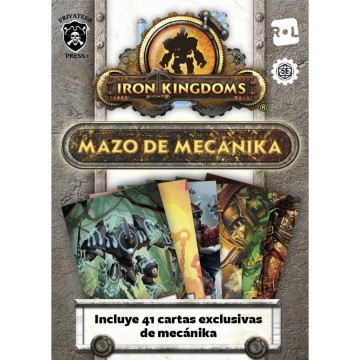IRON KINGDOMS - MAZO DE MECÁNIKA
