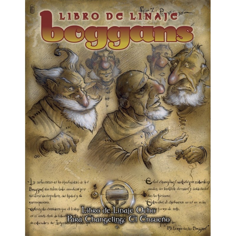 CHANGELING: EL ENSUEÑO - LIBRO DE LINAJE BOGGANS