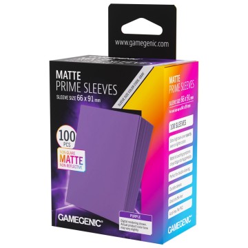 Matte Prime Sleeves Purple 66x91