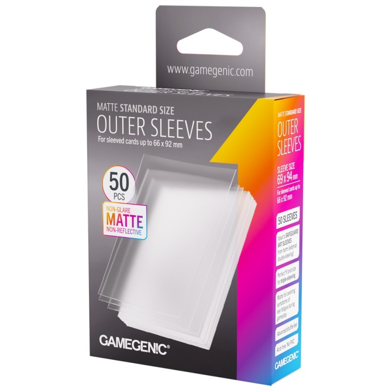 Matte Outer Sleeves Standard Size 69x94