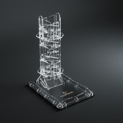Crystal Twister Premium Dice Tower