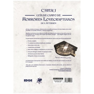 Guía de campo de horrores lovecraftianos