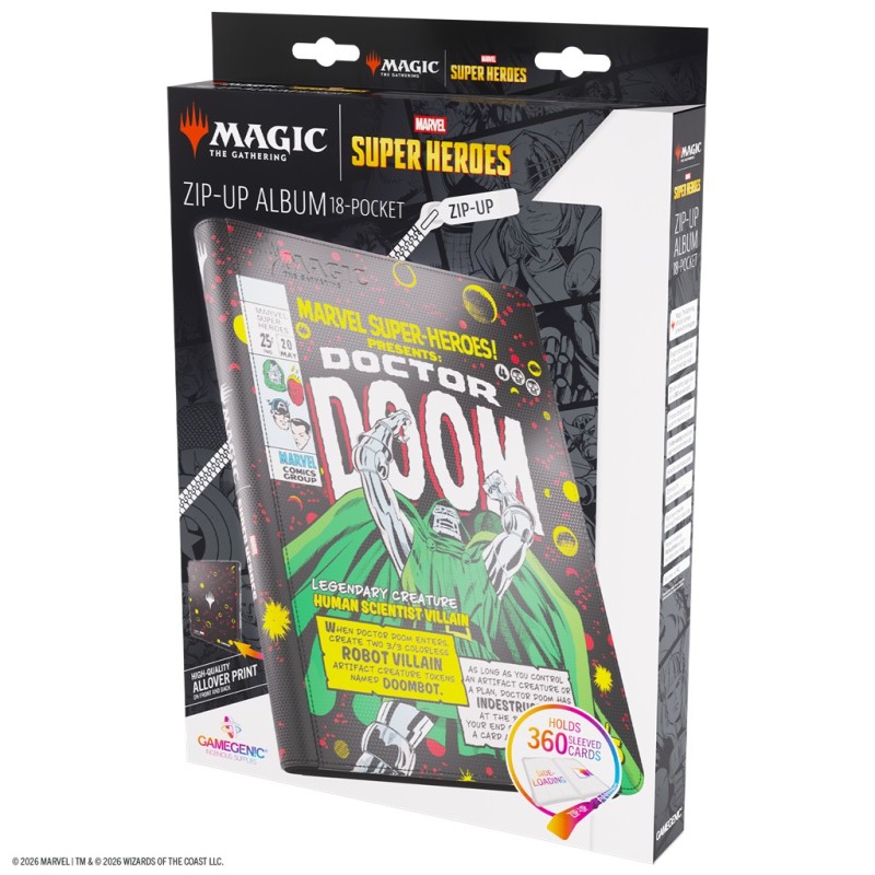 MTG Marvel SH ZipUp 18 Doctor Doom