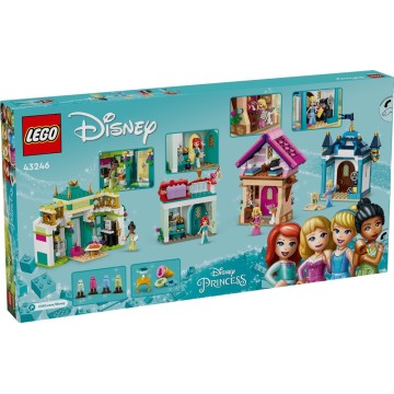 LEGO-43246 Aventura en el Mercado de las Princesas Disney