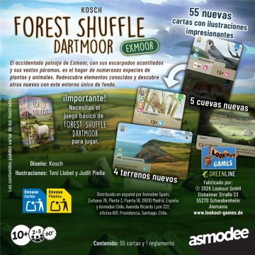 Forest Shuffle Dartmoor Exmoor