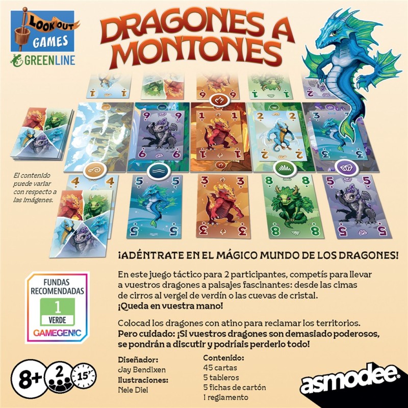 Dragones a montones