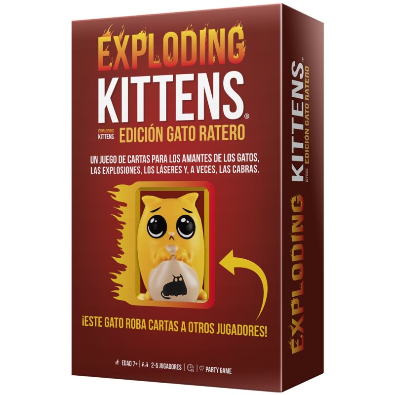 Exploding Kittens Ed. Gato Ratero