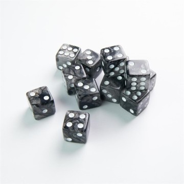 Moon D6 Dice Set 16 mm (12 pcs)