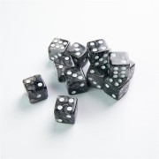 Moon D6 Dice Set 16 mm (12 pcs)