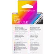 Matte Prime Sleeves Black 66x91