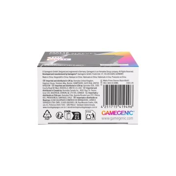 Matte Prime Sleeves Black 66x91