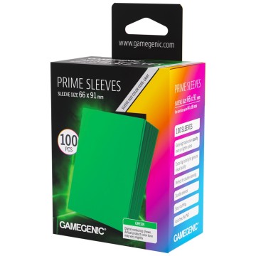 Prime Sleeves Green 66x91