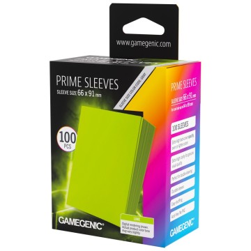 Prime Sleeves Lime 66x91