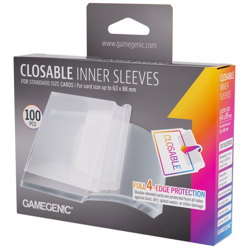 Closable Inner Sleeves 64x89