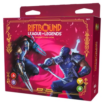 Riftbound: Vendetta Showdown Deck Zed vs Shen (4)