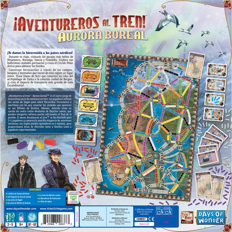 ¡Aventureros al Tren! Aurora boreal