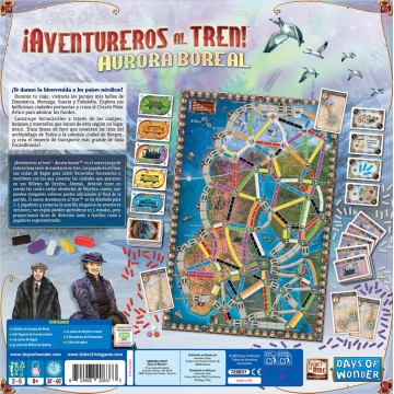 ¡Aventureros al Tren! Aurora boreal