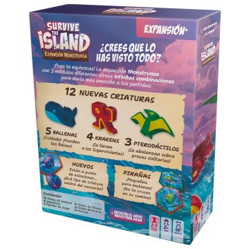 Survive The Island Expansión Monstruosa