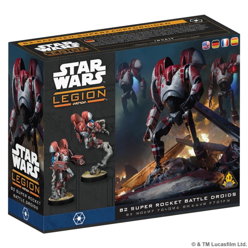 SWL: B2 Super Battle Droids Rocket Troopers
