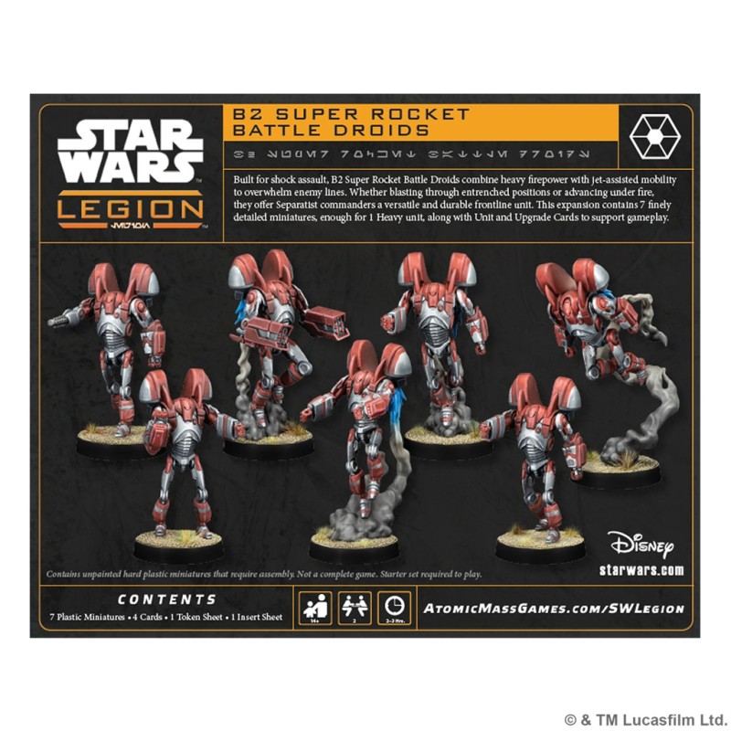 SWL: B2 Super Battle Droids Rocket Troopers