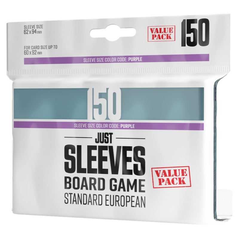 Just Sleeves Standard European Value Pack (150)