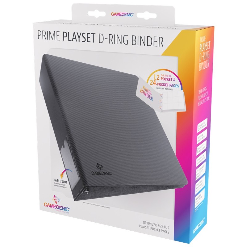 Prime Playset D-Ring-Binder Black