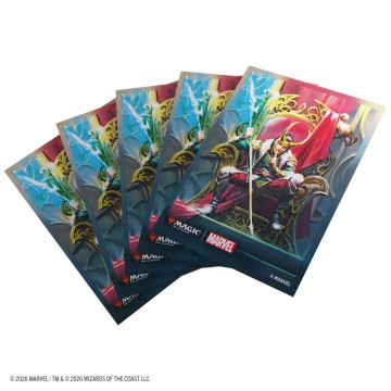 MTG Marvel SH Art Sleeves Loki/Doctor Doom