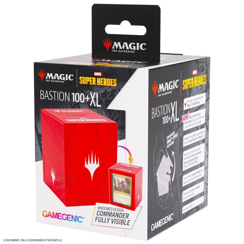 MTG Marvel SH Bastion 100+ XL Comic Burst Red