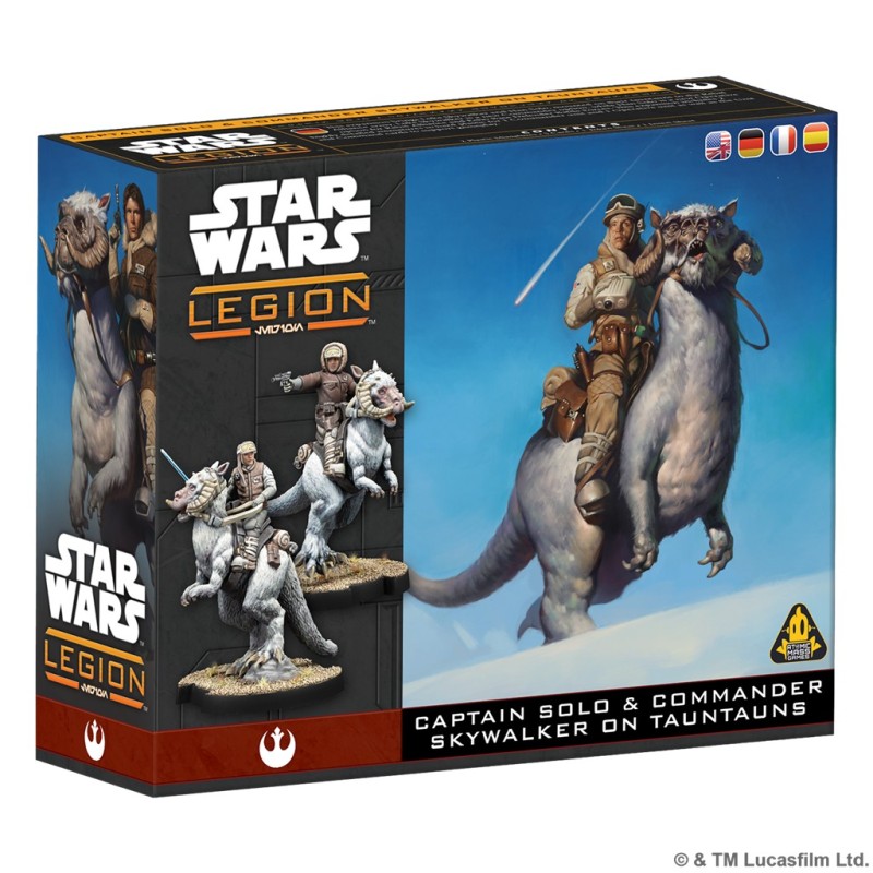 SWL: Han Solo & Luke Skywalker on Tauntaun