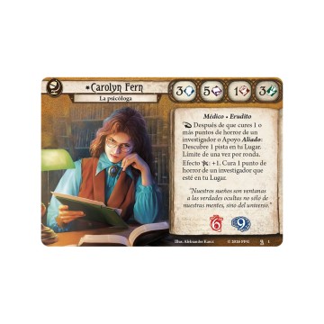 AH LCG: Carolyn Fern Mazo de investigador
