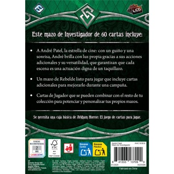 AH LCG: André Patel Mazo de investigador