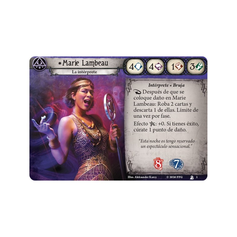 AH LCG: Marie Lambeau Mazo de investigador