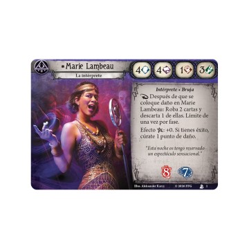 AH LCG: Marie Lambeau Mazo de investigador