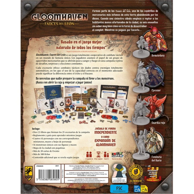 Gloomhaven Fauces del león